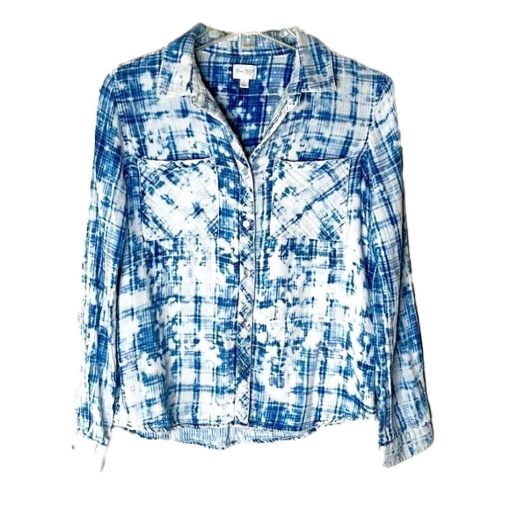 ❤️ LOVE FIRE Button Down Short Size S